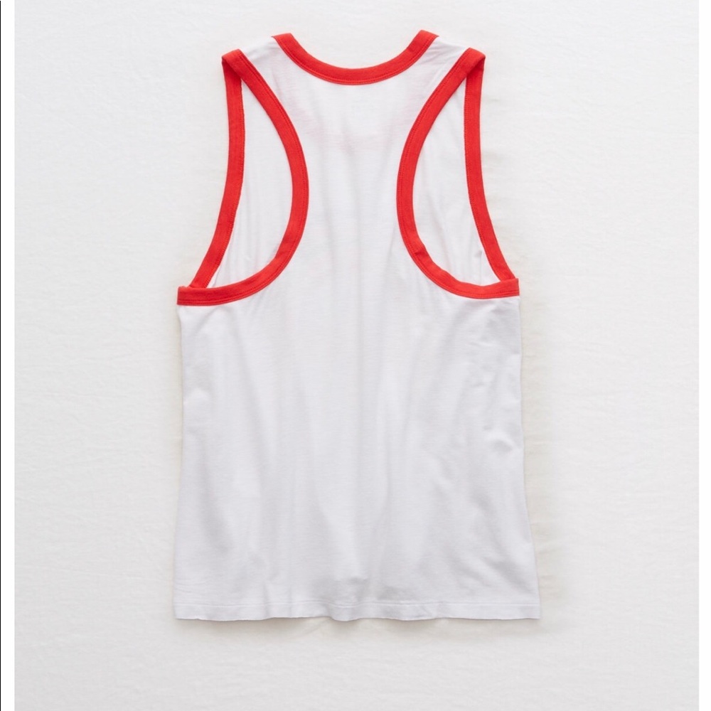 American Eagle ringer graphic tank “stay real” - Picture 2 of 4